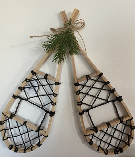 Nwt decorative wood - nwt, snowshoe