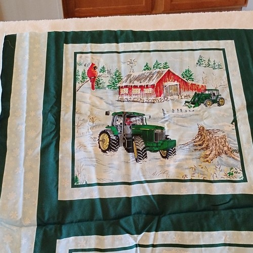 John deere farm tractor - tractor, winter