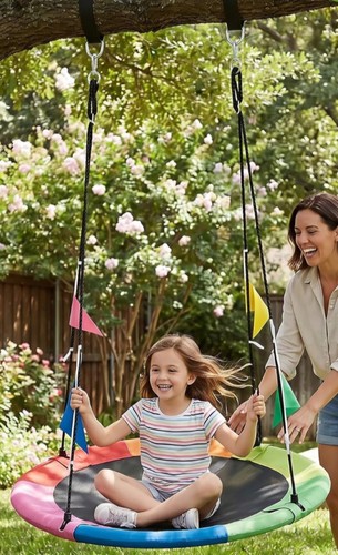 Tree swing rainbow kids - rainbow,
