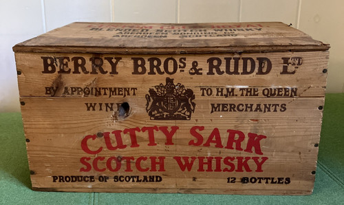 Vtg cutty sark scotch whisky - scotch,