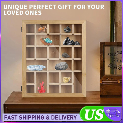 Wooden display case for - display,