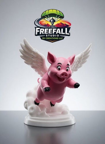When pigs fly 3d printed - fly,