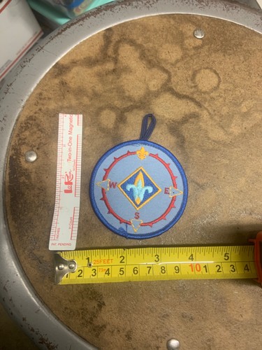 Webelos compass point patch - compass,