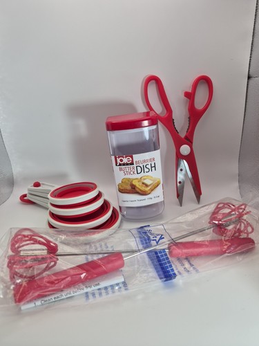 4pc kitchen utensils set red - 4pc.,