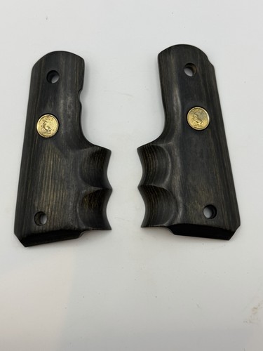 1911 grips dark wood finger - wood,