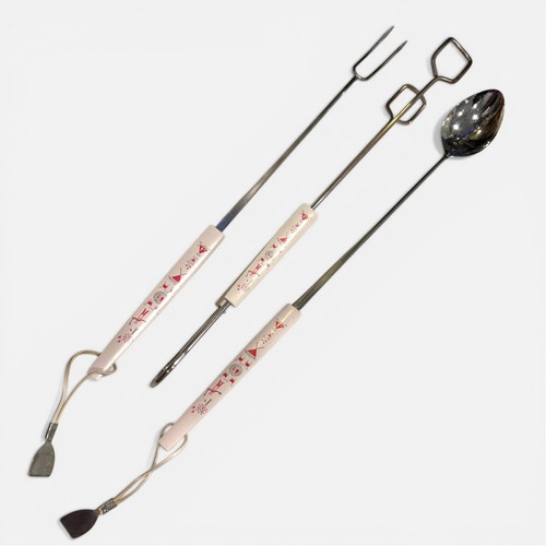 Vintage bbq utensil set - set, mid