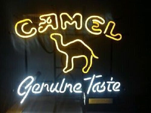 Camel genuine taste - taste, signs