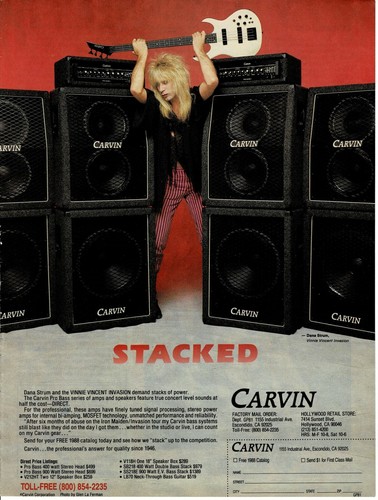 Carvin amps dana - amps,