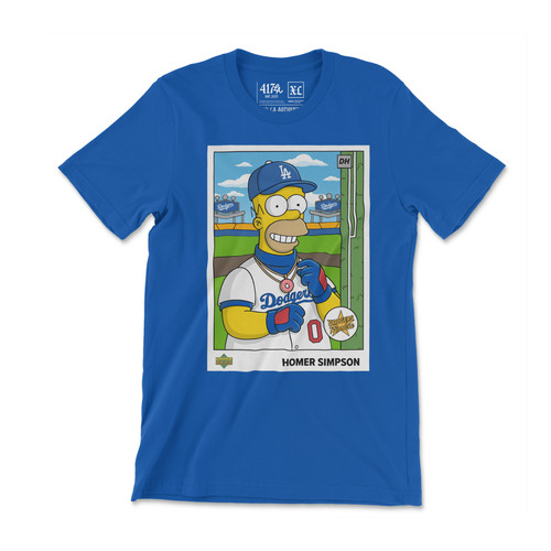 Dodgers homer simpson - homer, baseball