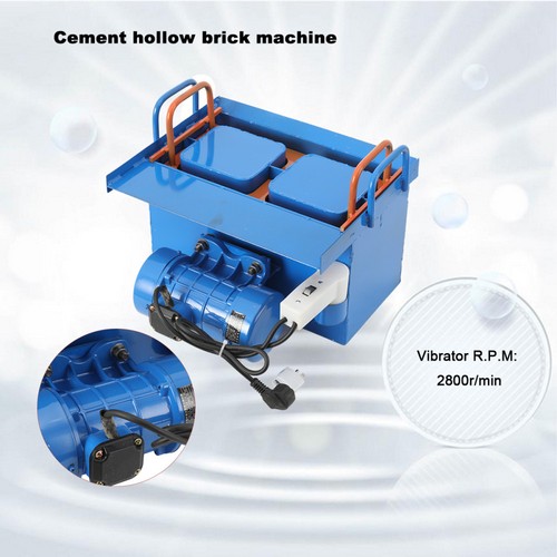 Cement block forming machine - forming,