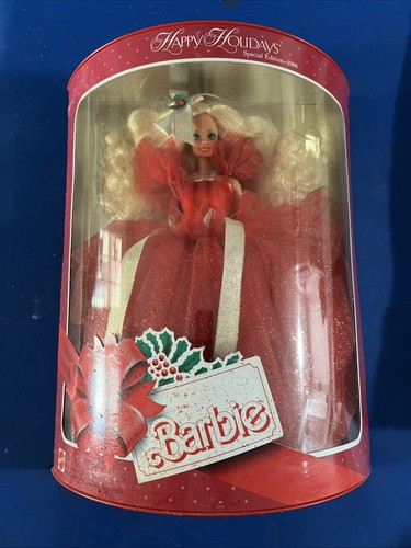 1988 happy holidays barbie - holidays,