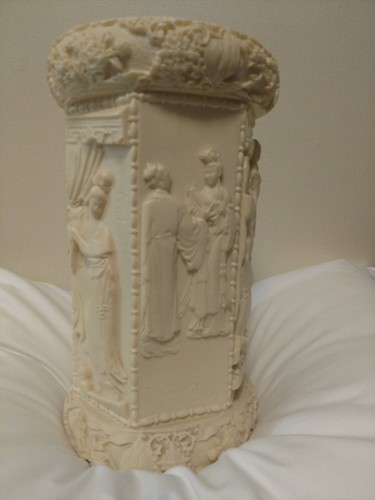 Unusual old resin asian - unusual,