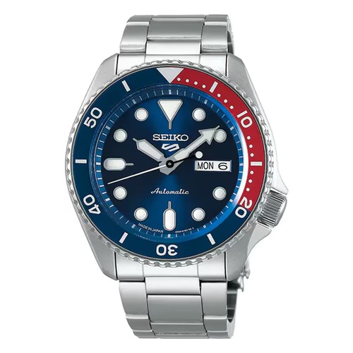 Seiko sports sbsa003 pepsi - seiko, 5