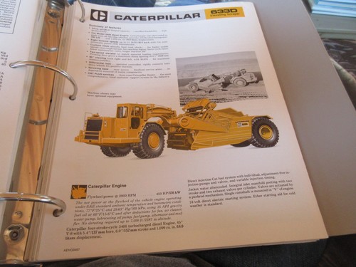 Caterpillar 633d elevating - 633d,