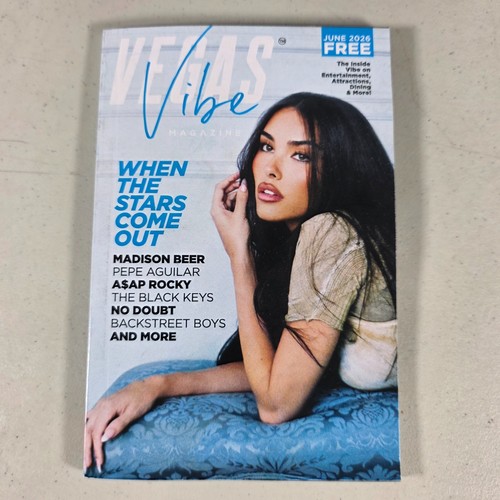 Vegas vibe magazine june 2026 - vibe,