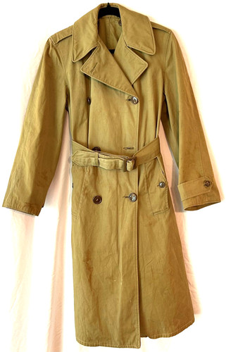Wwii wac waac womens raincoat - wwii,