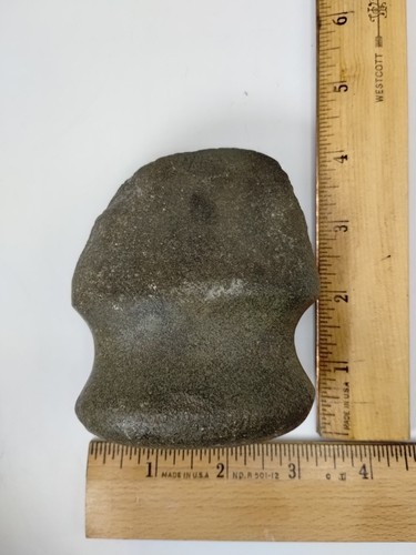 Native american stone axe - axe, head