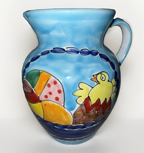 Vintage italian pitcher easter - vintage,
