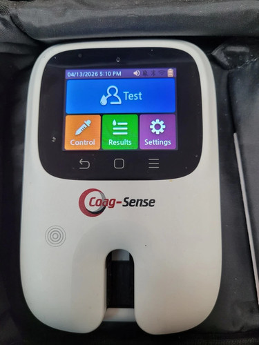 Coag sense inr monitoring - ,