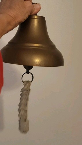 Vintage brass bell - vintage,