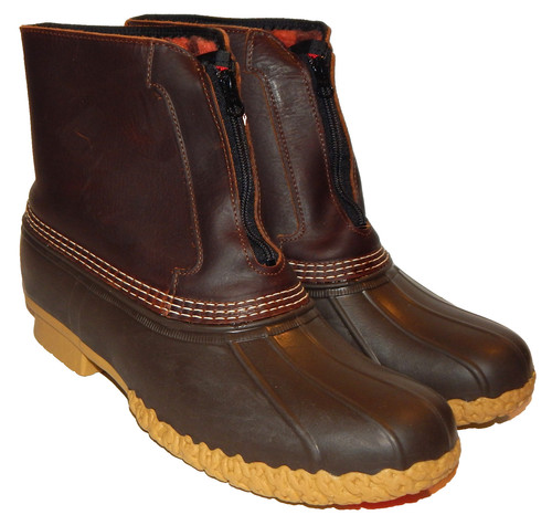 Bean front zip duck - zip, boots
