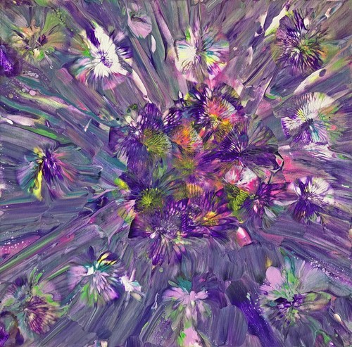 Original acrylic abstract - original,