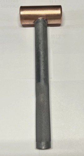 Custom copper mallet - copper,