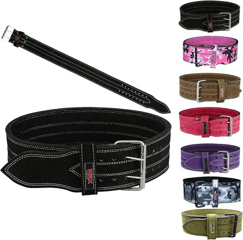 Weightlifting leather belt - weightlifting,