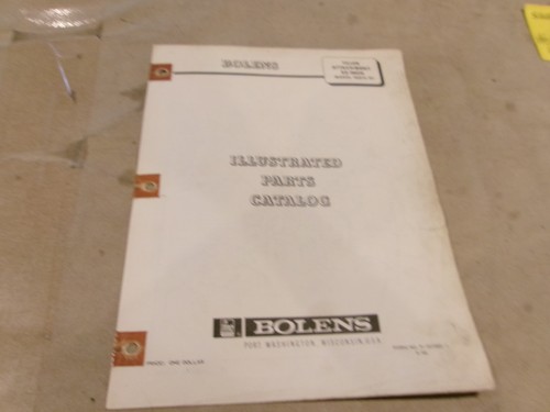 Bolens tiller attachment - bolens, 25