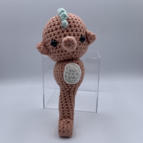 Magical seahorse amigurumi - seahorse,