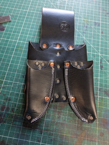 Ironworkers rebar tool pouch - rebar,