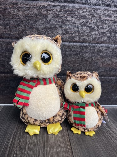 Wise beanie boo - owl, set