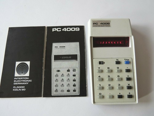 Interton 4009 calculator - pc,