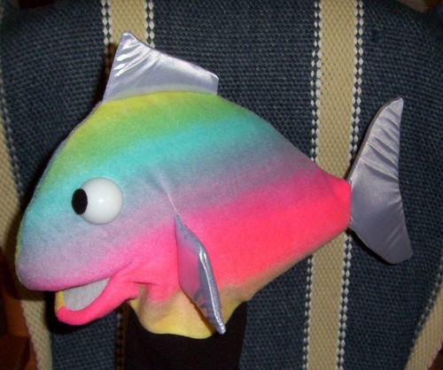 Blacklight rainbow tropical - rainbow,
