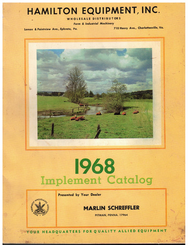 Vintage 1968 farm implement - 1968,