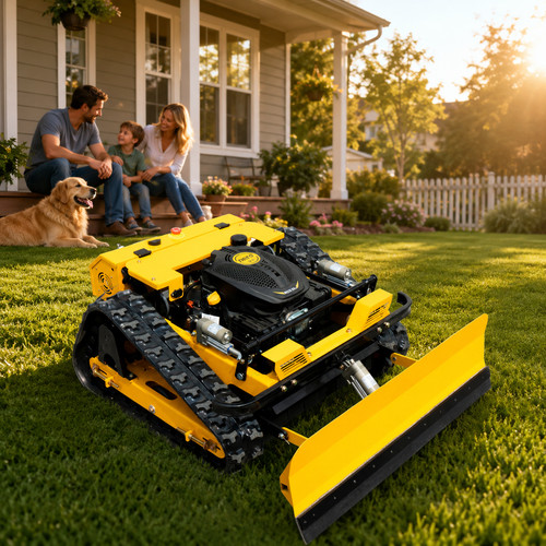 Remote control lawn mower - lawn,