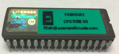 Funhouse pinball cpu - -,