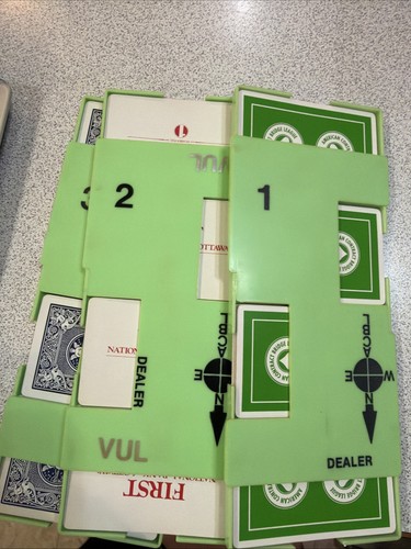 Duplicate bridge boards - 20,