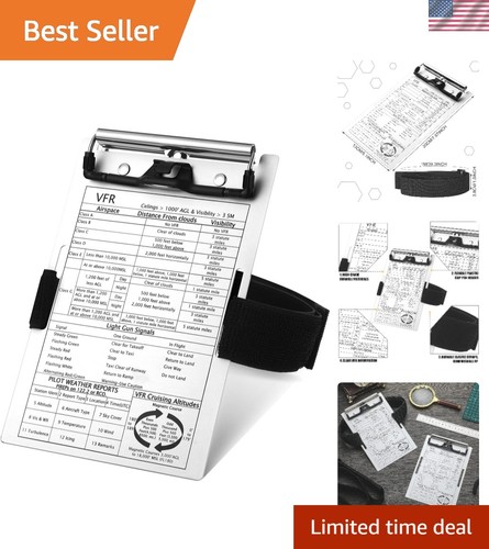 Set pilot kneeboard vfr - set,