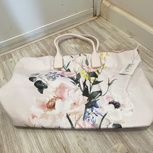 Ted baker pink floral tote - baker,