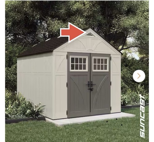 Suncast shed accessories - suncast,