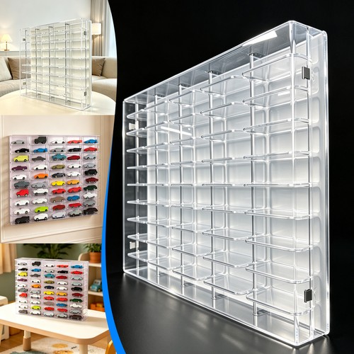 Acrylic clear wall mount 64 - acrylic,