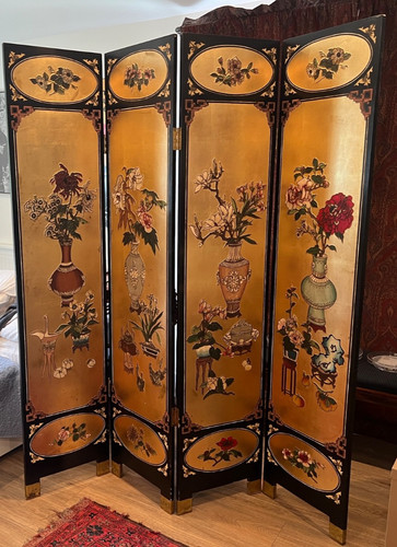 Vintage chinese coromandel - chinese,