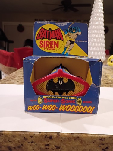 1978 batman bicycle siren - bicycle,