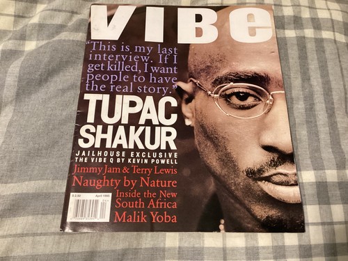 Vibe magazine april 1995 - 1995, 2pac