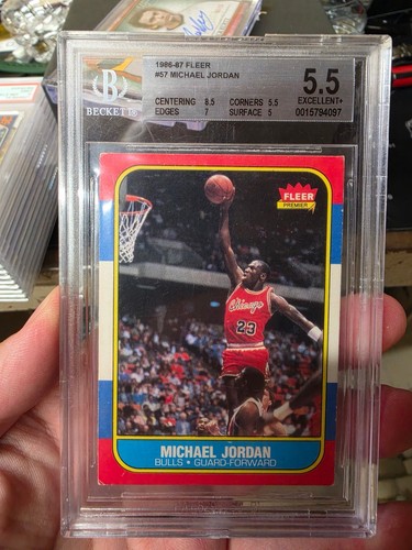 1986 fleer michael jordan - -,