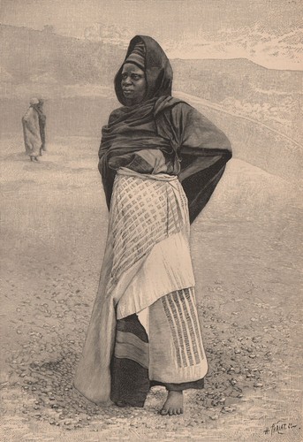 Nupe woman nigeria - (tapa),