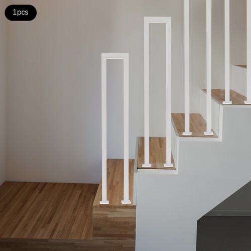 Modern metal handrail shaped - modern,