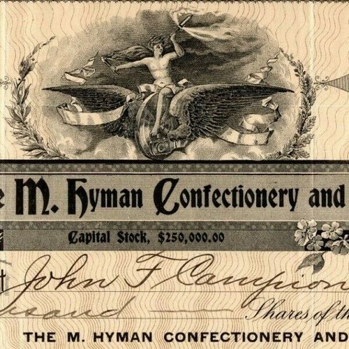 Scarce 1906 stock - stock, certificate