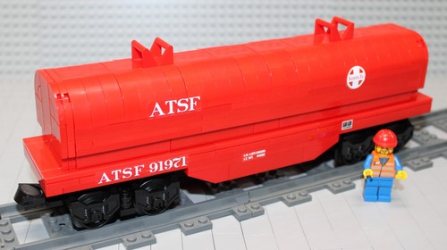 Custom train santa coil car - custom,